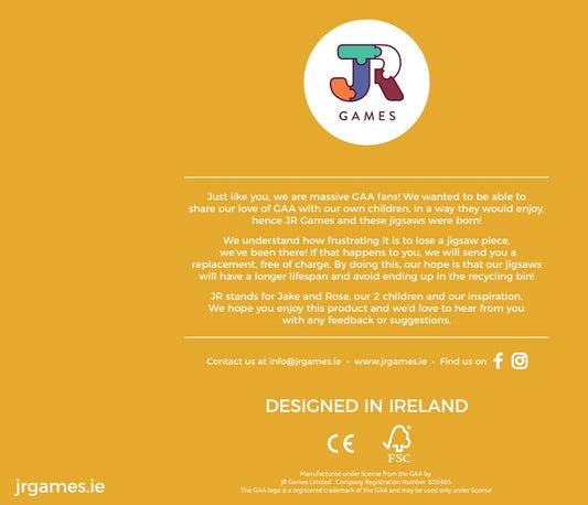Antrim GAA Jigsaw Puzzle 4+