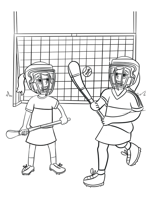 The Big Colouring Book of Irish Sport