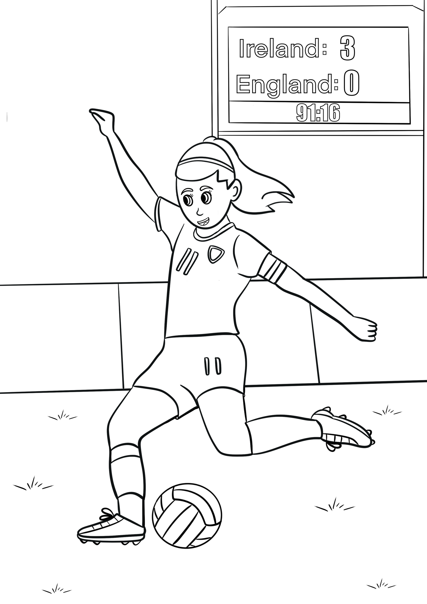The Big Colouring Book of Irish Sport